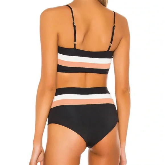 L*Space Rebel Stripe Bikini - Picture 2 of 4